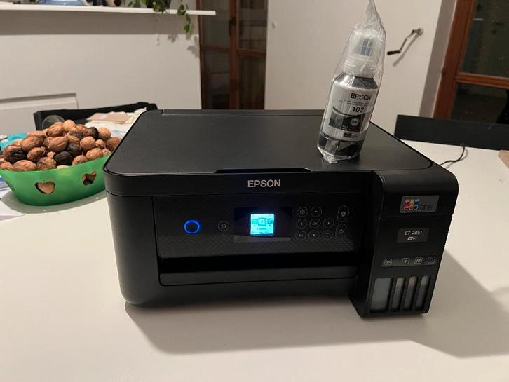 Epson ET 2851 Ecotank, Informatique & Logiciels, Imprimantes, Comme neuf, Imprimante, Imprimante à jet d'encre, Impression couleur