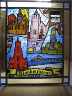Vintage - Glasraam van de stad " Blankenberge "., Antiek en Kunst, Ophalen of Verzenden