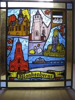 Vintage - Glasraam van de stad " Blankenberge "., Antiek en Kunst, Antiek | Glaswerk en Kristal, Ophalen of Verzenden