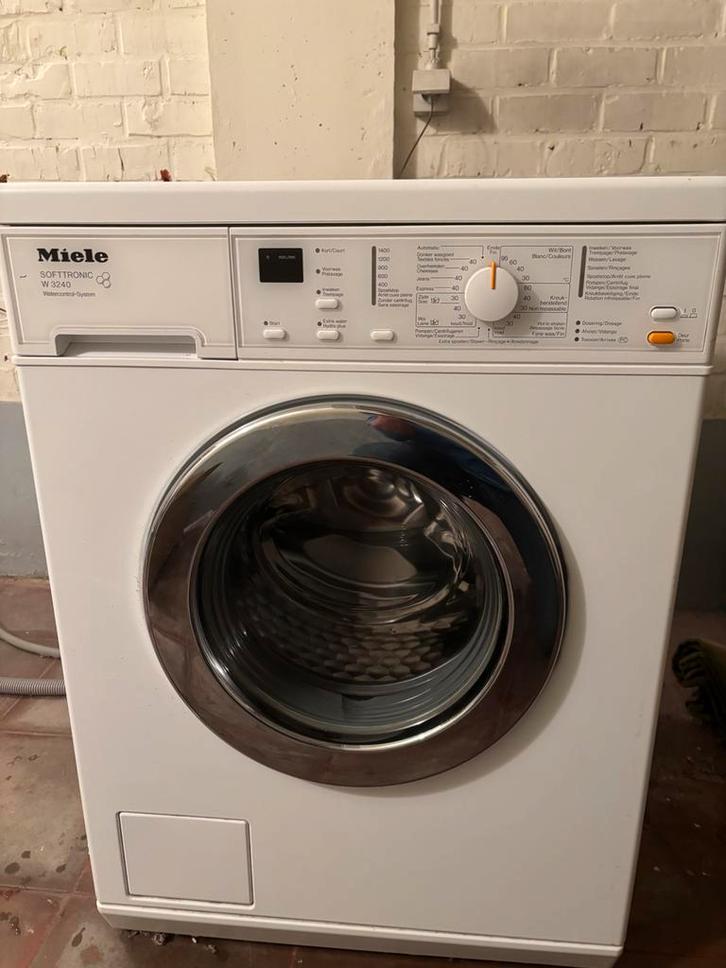 Wasmachine Miele, Elektronische apparatuur, Wasmachines, Zo goed als nieuw, Voorlader, 6 tot 8 kg, Ophalen