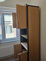 Storage Cupboard, Huis en Inrichting, 200 cm of meer, Zo goed als nieuw, Wooden and light blue design, 25 tot 50 cm