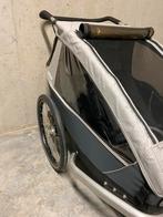 Croozer fietskar keeke 2 grijs, Fietsen en Brommers, Fietsaccessoires | Aanhangwagens en Karren, Ophalen, Gebruikt, Opvouwbaar