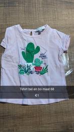 Tshirt roze, Kinderen en Baby's, Babykleding | Maat 68, Meisje, Ophalen of Verzenden, Zo goed als nieuw