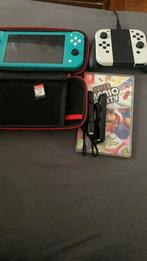 Nintendo switch lite blue edition, Enlèvement, Comme neuf