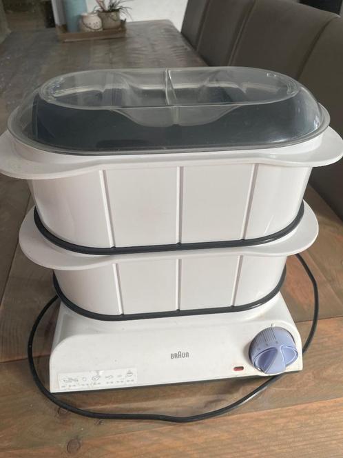 BRAUN elektrische stoomkoker, Elektronische apparatuur, Stoomapparaten, Gebruikt, Ophalen of Verzenden