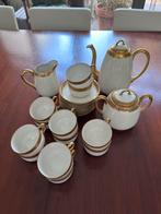Antiek Frans koffieservies Limoges, Antiek en Kunst, Antiek | Servies compleet, Ophalen