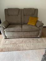 Zetel 2-zit / bruin/ velour, Huis en Inrichting, Ophalen, Klassiek / neutraal, Tweepersoons, 75 tot 100 cm