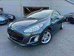Peugeot 308 1.6i *CABRIO* Gps | Camera | Cruise | *AUTOMAAT*, Auto's, Automaat, Zwart, Cabriolet, Leder