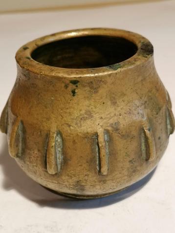 Mortier en bronze, Mortier mauresque, Moyen-Orient, Afrique, Envoi, Bronze
