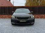 bmw 520d/2024/cuir/pano/hud/h&k/acc/mpack/attelage/360cam, Autos, BMW, Euro 6, Entreprise, Noir, 5 portes