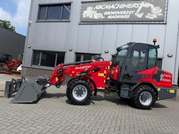 SCHAFFER 6680T BJ18 TELESCOOP LADER SHOVEL KNIKLADER VERREIK beschikbaar voor biedingen