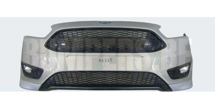 Bumper Ford Focus Mk3 III ST line faceLift 14- F1EB-17757-A, Auto-onderdelen, Carrosserie, Bumper, Voor, Gebruikt, 6 maanden garantie