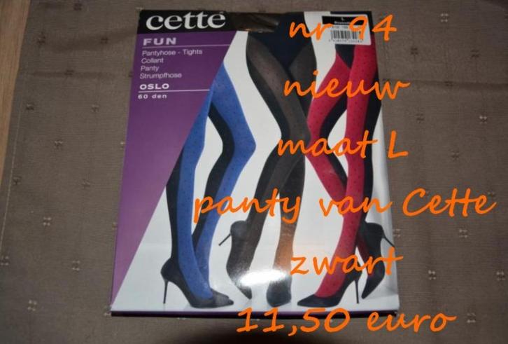94. Kleding panty - NIEUW - verzending inbegrepen, Kleding | Dames, Leggings, Maillots en Panty's, Nieuw, Panty, Maat 44/46 (L)