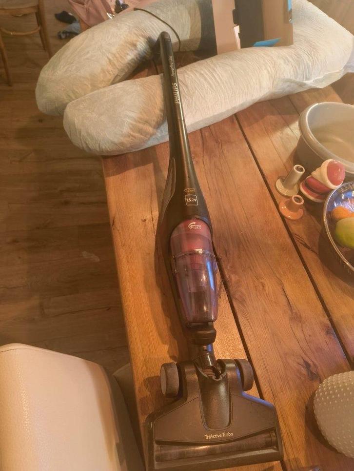 Philips TriActive Turbo Draadloze Stofzuiger, Electroménager, Aspirateurs, Utilisé, Aspirateur, Réservoir, Enlèvement ou Envoi