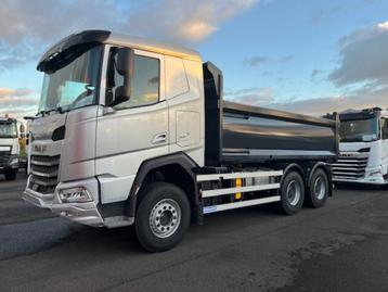 DAF XFC 530 FAT 6X4 dubbel gebruik, Argent ou Gris, Achat, Euro 6, Entreprise