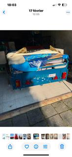 Remorque + tente+ auvent, Caravans en Kamperen, Vouwwagens, Ophalen, Blauw, Tot en met 4, Raclet