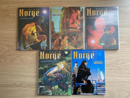 Alvin Norge: tomes 1 @ 5 en première édition, Livres, BD, Comme neuf, Série complète ou Série, Enlèvement