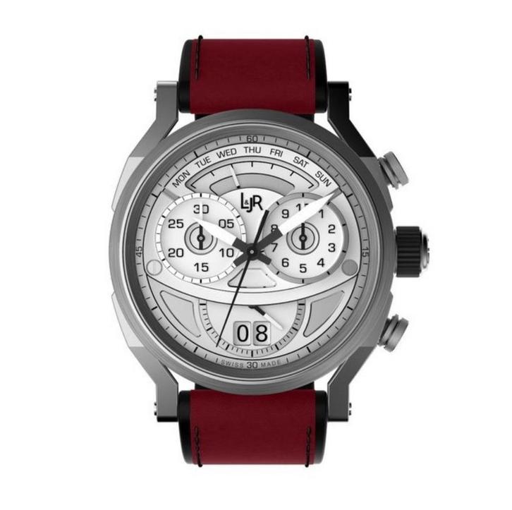 L&JR horloge., Handtassen en Accessoires, Horloges | Heren, Zo goed als nieuw, Ophalen