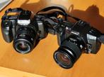 Minolta Dynax cameras autofocus analogiques avec zoom, TV, Hi-fi & Vidéo, Minolta, Reflex miroir, Utilisé, Enlèvement ou Envoi