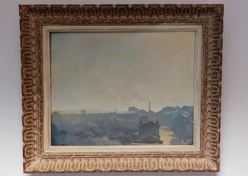 Prachtig gesigneerd impressionistisch schilderij beschikbaar voor biedingen