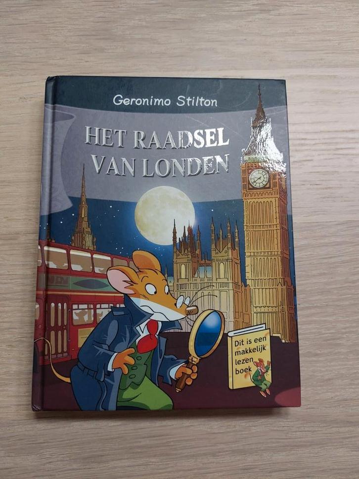 Geronimo Stilton - Het raadsel van Londen, Boeken, Kinderboeken | Jeugd | onder 10 jaar, Zo goed als nieuw, Ophalen of Verzenden