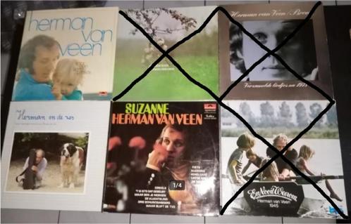 Herman van Veen : Lp's (5€/st) en dubbelLp's (8€/st), Cd's en Dvd's, Vinyl | Nederlandstalig, Gebruikt, Overige genres, 12 inch