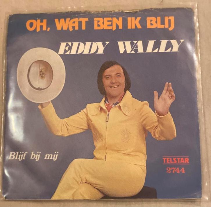 Eddy Wally Oh, wat ben ik blij, Cd's en Dvd's, Vinyl | Nederlandstalig, Zo goed als nieuw, Ophalen of Verzenden