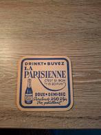 Oud bierviltje la parisienne witte wijn, Verzamelen, Ophalen of Verzenden, Witte wijn