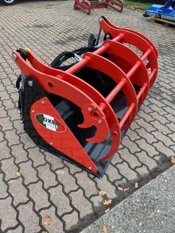 Boxer pelikaanbak minishovel (eurotrac - giant) beschikbaar voor biedingen