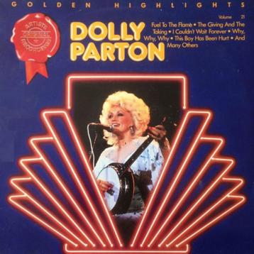 LP  Dolly Parton ‎– Golden Highlights  