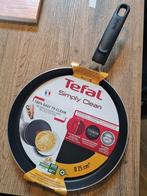 Tefal Simply Clean - pannenkoekenpan Ø 25 cm, Huis en Inrichting, Keuken | Potten en Pannen, Overige materialen, Keramische plaat