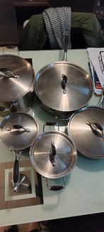 kookpannen van het merk Piet Huysentruyt. 100€ voor alle pa, Huis en Inrichting, Keuken | Potten en Pannen, Ophalen