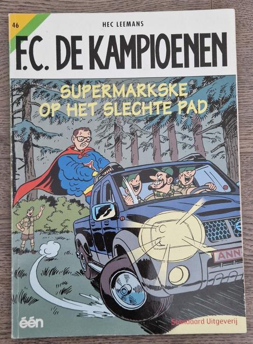 Strip FC De Kampioenen nr. 46 - Supermarkske op het slech..., Livres, BD, Utilisé, Une BD, Enlèvement ou Envoi