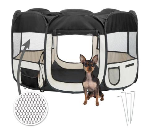 Nieuwe opvouwbare puppybox voor Chihuahua Teckel, Dieren en Toebehoren, Hondenmanden, Nieuw, Polyester, Ophalen of Verzenden