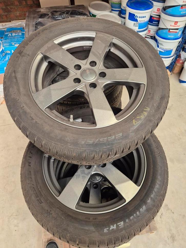 Jantes hiver 5 x 112 BMW 225 55 17 0498 34 64 19, Autos : Pièces & Accessoires, Pneus & Jantes, Pneus et Jantes, Pneus hiver, 17 pouces