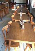 9 tafels en 36 stoelen, Ophalen, Gebruikt