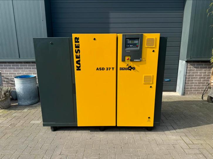Kaeser schroefcompressor ASD37T met droger, Doe-het-zelf en Bouw, Compressors, Zo goed als nieuw, Ophalen of Verzenden