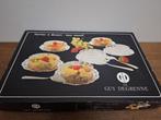 Vintage dessert set Guy Degrenne 6 personen, Antiek en Kunst, Ophalen