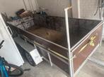 Aanhangwagen ongeremd 3m25 op 1m25 dubbel asser 750 kg, Ophalen, Zo goed als nieuw