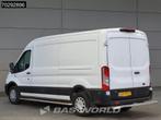 Ford Transit 130pk Automaat L3H2 Airco Cruise Parkeersensore, Auto's, Automaat, Stof, Wit, Diesel