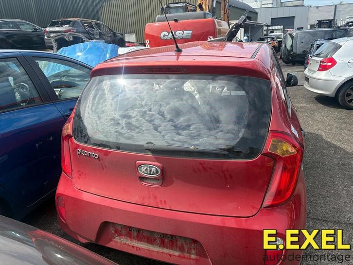 Achterklep Kia Picanto (TA) 2011-2017 rood BEG, Auto-onderdelen, Carrosserie, Achterklep, Kia, Achter, Gebruikt, Herkomst onderdeel bekend