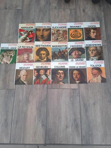 16 livres les grands de tout les temps  beschikbaar voor biedingen