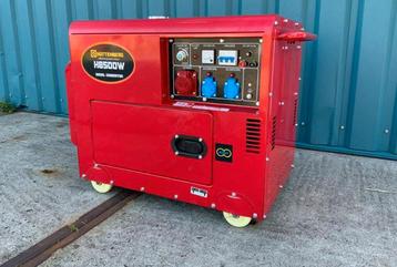 Stroomgroep/generator Diesel 8500w 10.5kva gratis bezorging  disponible aux enchères