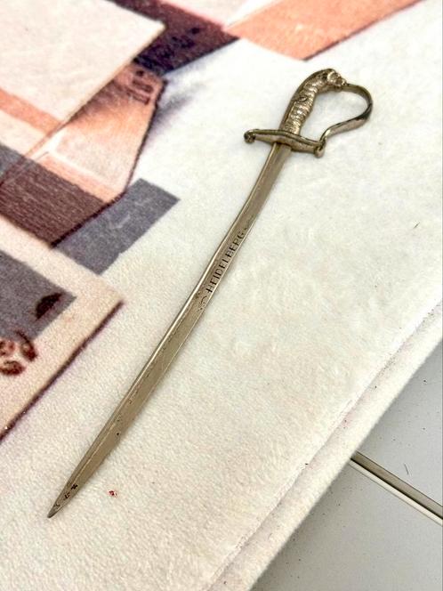 Zeldzame vintage Zwaard briefopener Heidelberg duitsland, Antiek en Kunst, Curiosa en Brocante, Ophalen of Verzenden