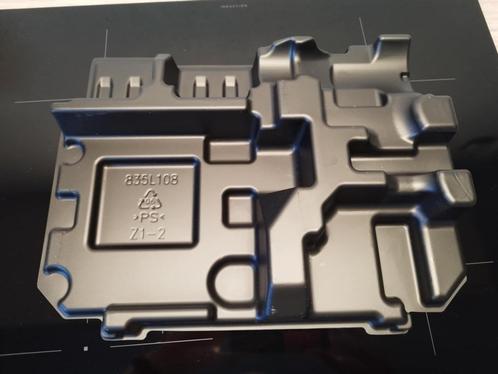 Inlay's Makita MBOX en Festool + Makita sleutel., Doe-het-zelf en Bouw, Gereedschapskisten, Nieuw, Ophalen