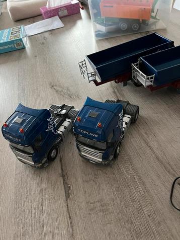 Scania m. oplegger Set SikuControl 6725 beschikbaar voor biedingen