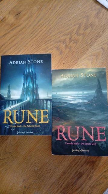 Rune - Adrian Stone - Boek 1 en 2 beschikbaar voor biedingen