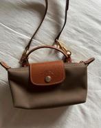 Longchamp Tasje / Crossbody Bruine Taupe, Ophalen of Verzenden, Zo goed als nieuw