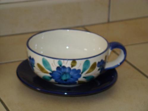 tasses et 8 sous-tasses en céramique italienne, Huis en Inrichting, Keuken | Servies, Ophalen