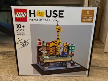 Lego - 40503 - Dagny Holm master Builder - gesigneerd beschikbaar voor biedingen